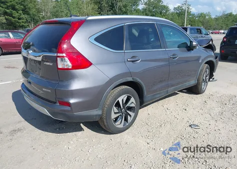 2015 Honda Cr-V Touring from USA, damaged, VIN 5J6RM4H97FL088391
